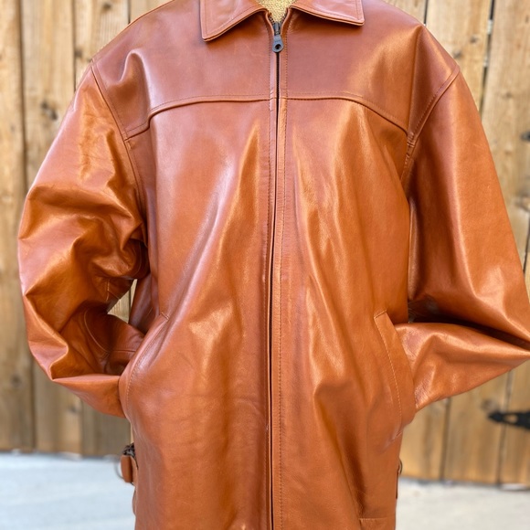 Men’s Genuine Leather Jacket with liner - Picture 6 of 10